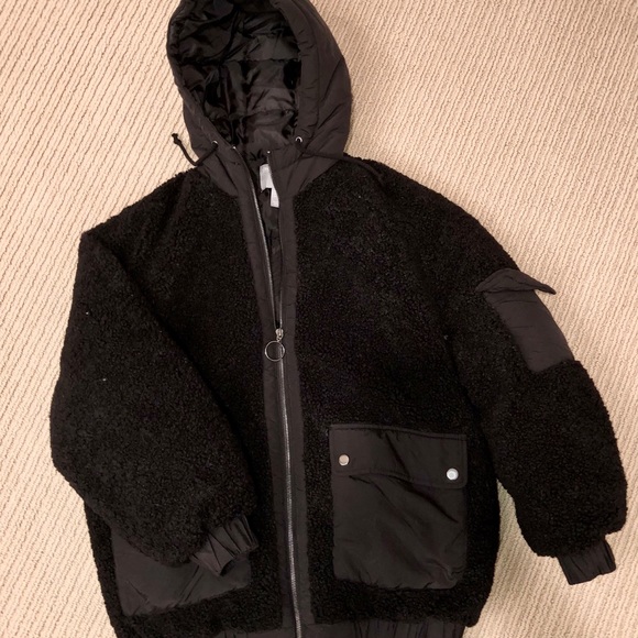 ASOS Jackets & Blazers - ASOS Fleece Bomber Jacket